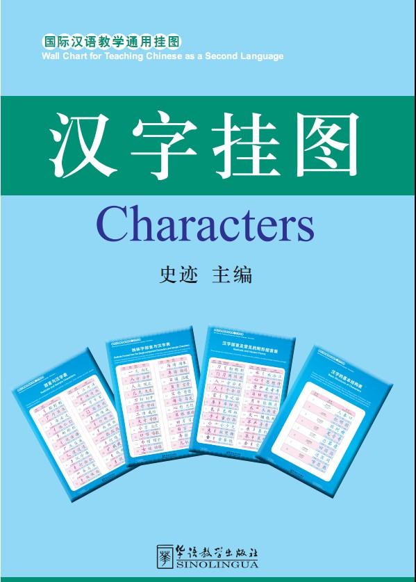 Wall Chart for Teaching  Chinese as a Second Language .Characters